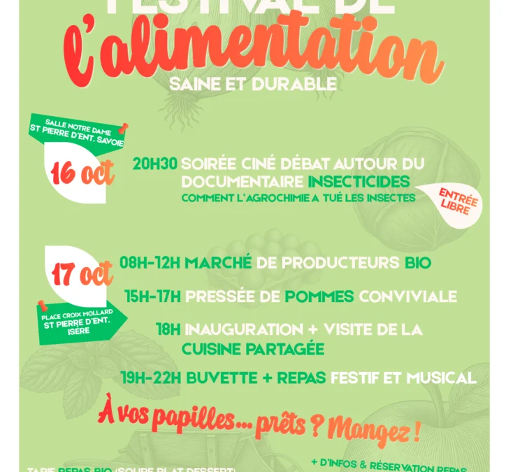 Festival Alimentation Saine et Durable 17 octobre